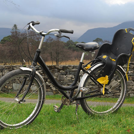 Cycling Killarney Bike & Baby Seat Rent a Bike